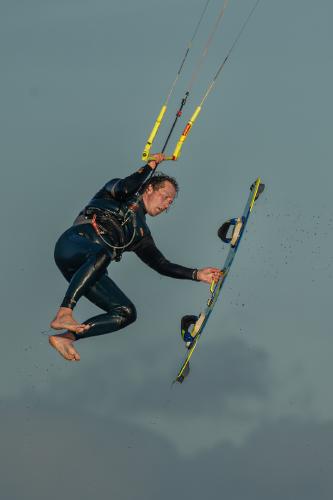 Surfer in Flight - Paul Douglas