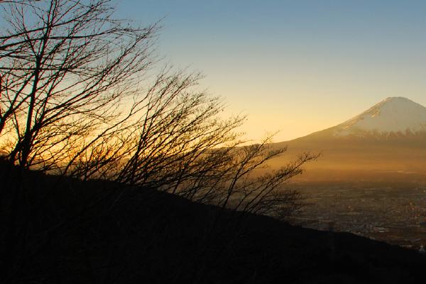 Sunset Mt Fuji from Otometoge - Sanae Fujita