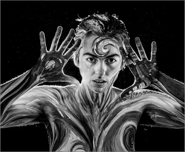 Body Paint Portrait - Jeff Scott