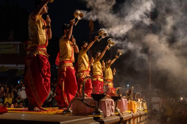 Ganga Aarti - Varanasi India - Vishnu Kaparthi