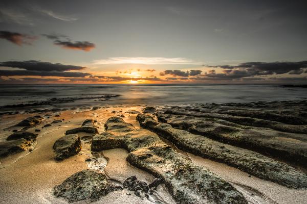 Flag beach early morning - Richard Cunningham