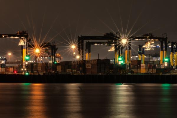 Port of Felixstowe - Reflections - Peter Freeman