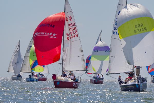 Racing down wind - David Charlton