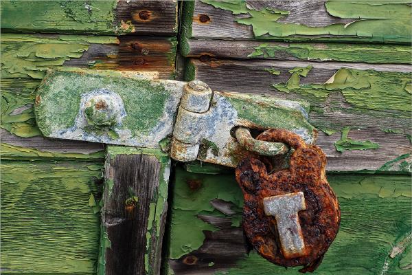 Rusted Lock - Jennifer Brett