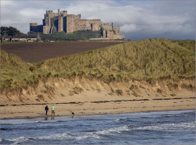Bamburgh beach walk - Alison Pangbourne