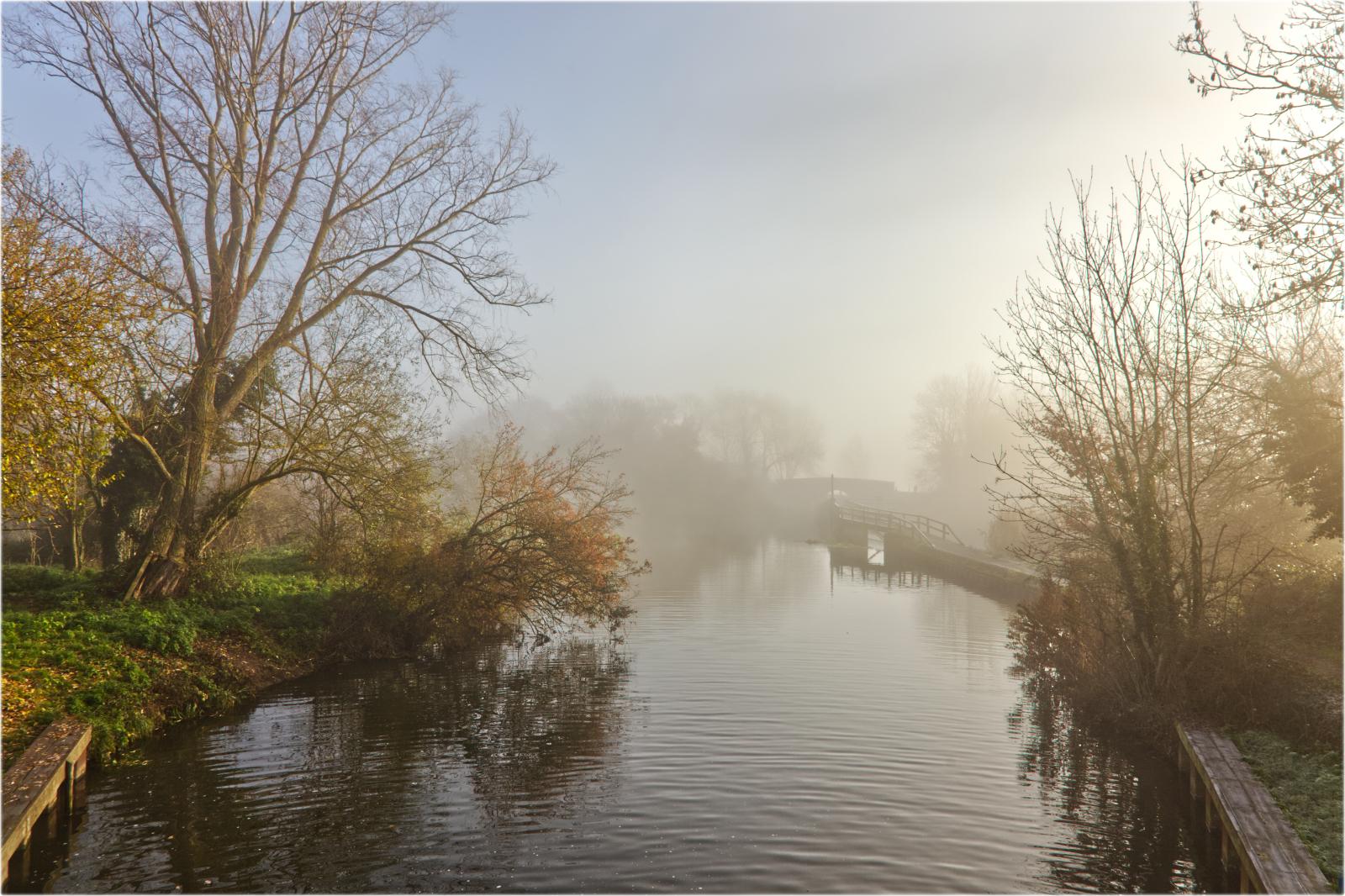 Misty Morning Over Beleigh - Terry Stone