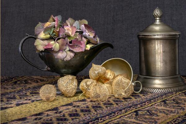Shades of Purple and Gold - Chrissie Hart