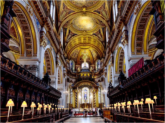 Choir of St Paul's Cathedral - David Egerton