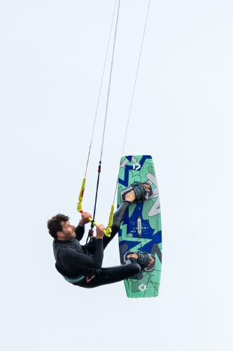 Kitesurfer Airborne - Paul Douglas