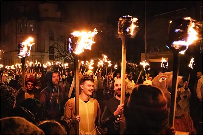 A Shetland Fire Festival - Up Helly Aa - David Egerton