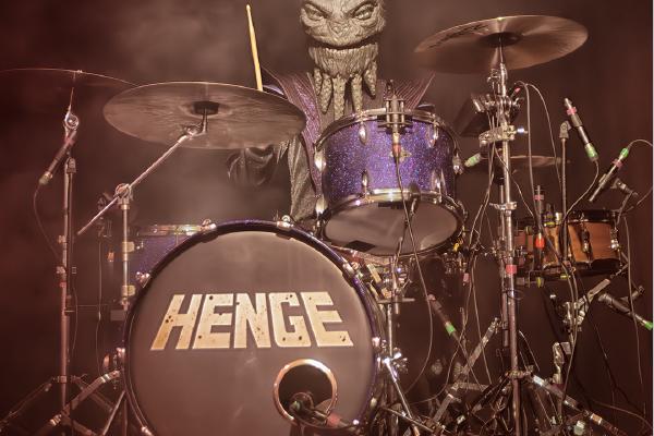 Alien Drummer - Henge - Steve Ball
