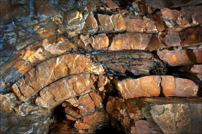 Cornish Rock Strata - 2 - Melvyn Frewin