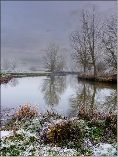 Peaceful in the fog - Alison Pangbourne