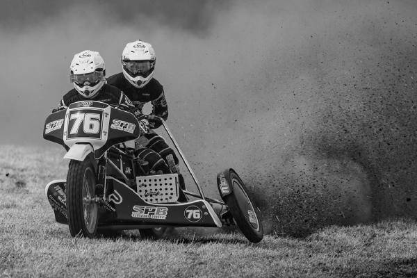 Grass Track Sidecar Racing - Paul Douglas