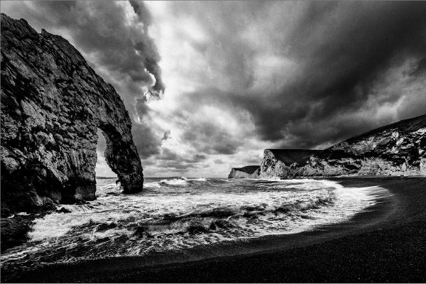 Storm on the Jurassic Coast. - Peter Pangbourne