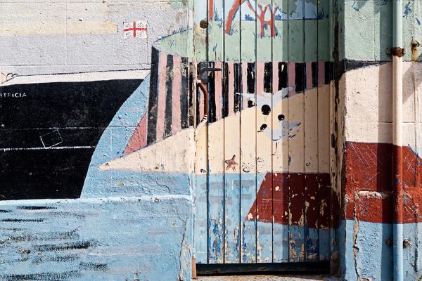 Harwich Mural Door - Steve Robinson