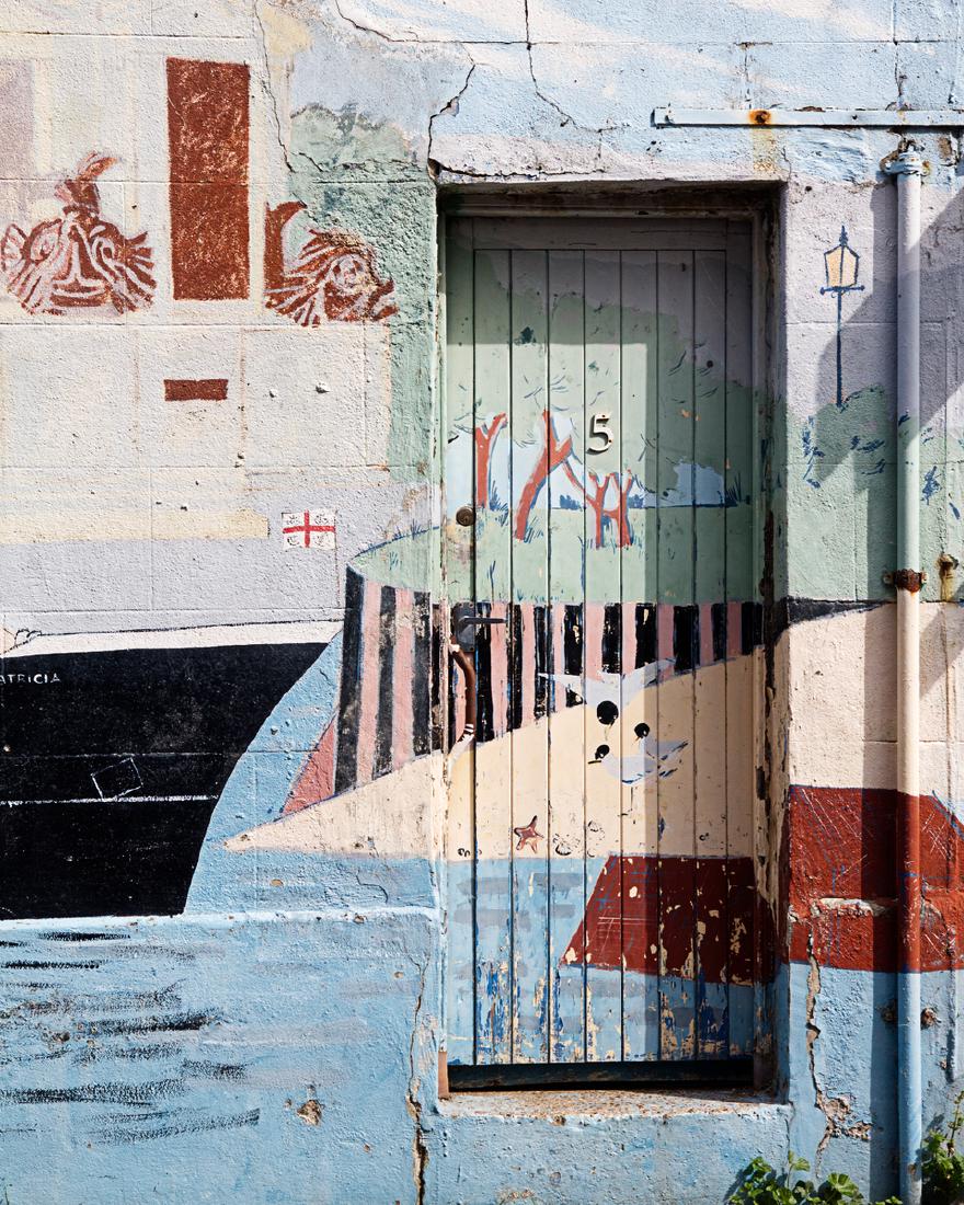 Harwich Mural Door - Steve Robinson