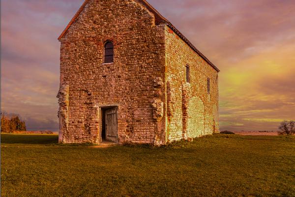 St Peter's on the wall - Peter Pangbourne
