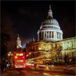David Egerton - A Night time view of St Paul's Cathedral