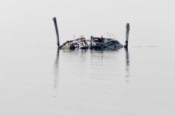 Pellestrina wreck - Jean Taylor