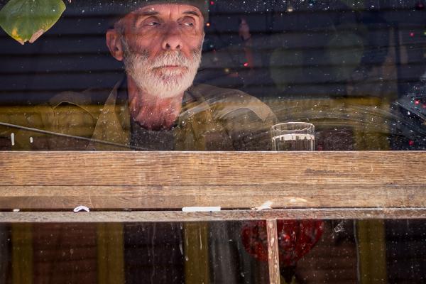 Cafe window - Alan James
