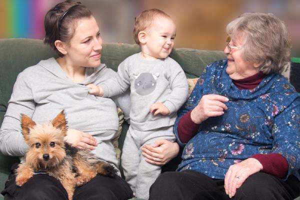 Grandma you're funny! - Helen Cruickshank