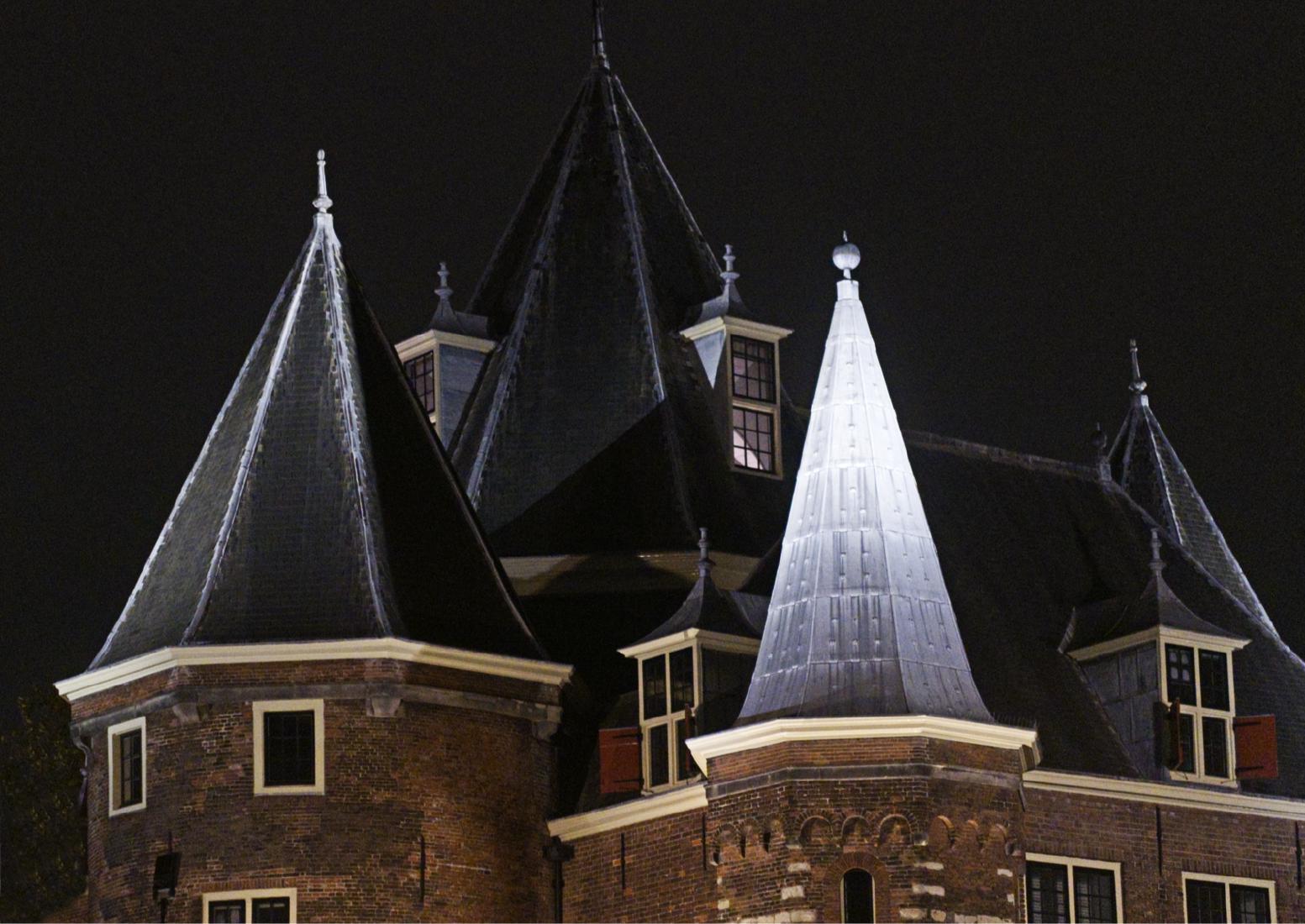 Floodlit Rooftops - Steve Robinson