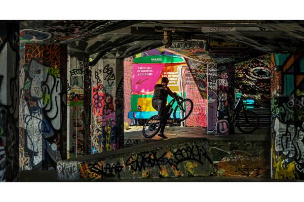 Entering Graffiti Jungle - Hilary Knight