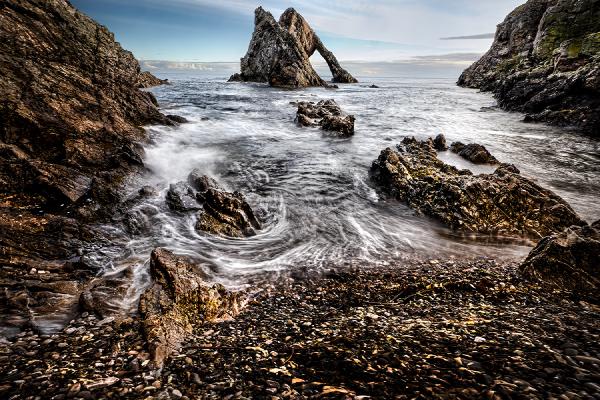 Portnockie, Bow Fiddle Rock - Chris Aldred