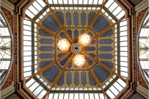 Ceiling at Leadenhall Market - David Egerton