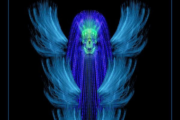 Colour Skull (ICM) (2) - Jeff Scott