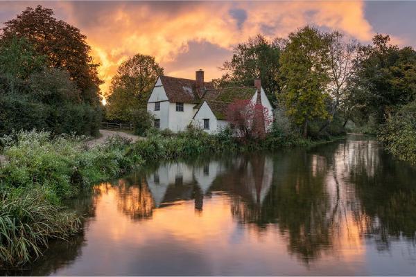 Willy Lotts Cottage at Dawn (%!s(<nil>)) - 