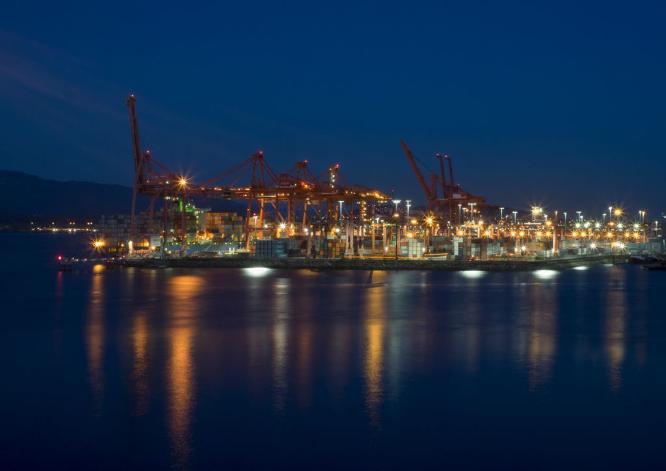 Harbour at Dusk (%!s(<nil>)) -