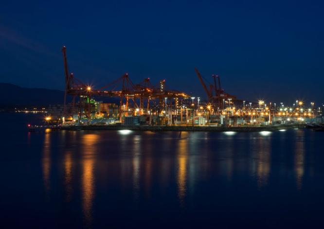 Harbour by twilight (%!s(<nil>)) -