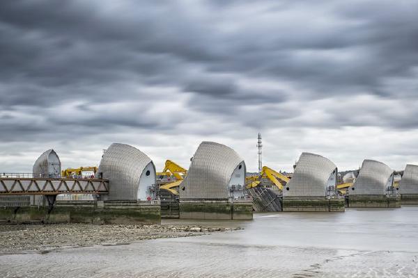 A Grey Day at The Thames Barrier (%!s(<nil>)) - 