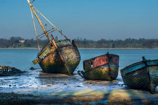 Pin Mill Boat Graveyard (%!s(<nil>)) - 