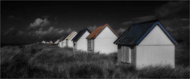 Beach Huts in Normandy (%!s(<nil>)) - 