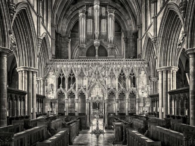 The Organ and Screen Southwell Minster (%!s(<nil>)) -