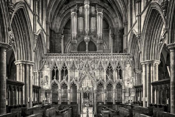 The Organ and Screen Southwell Minster (%!s(<nil>)) - 