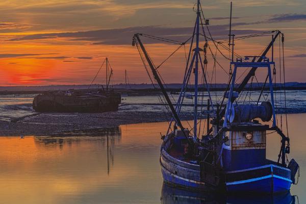 Red sky at night fishermens delight (%!s(<nil>)) - 
