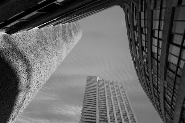 Textures and shapes of the Barbican (%!s(<nil>)) - 