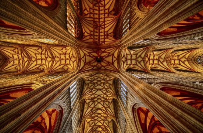 Vaulted ceilings St Marys Redcliffe (%!s(<nil>)) - 