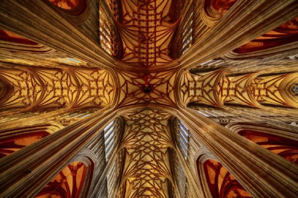 Vaulted ceilings St Marys Redcliffe (%!s(<nil>)) - 