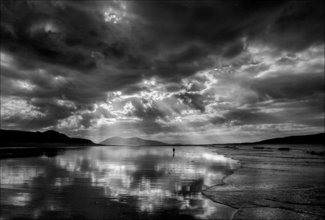 Last Light of the Day Luskentyre (%!s(<nil>)) - 