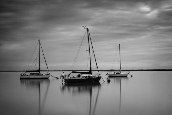 Boats on the Blackwater Estuary (%!s(<nil>)) - 
