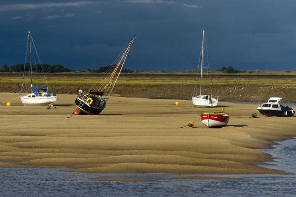 Low Tide at Wells Next The Sea (%!s(<nil>)) - 