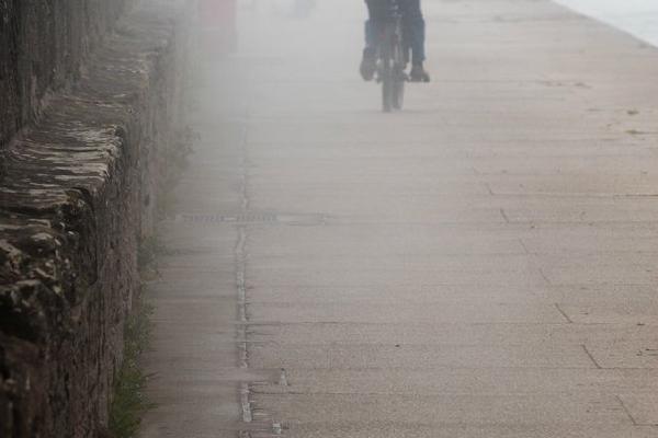 On Berwick Pier in the Mist (%!s(<nil>)) - 